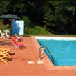 La piscina!