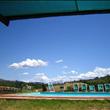 la piscina