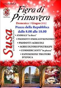 Festa di Primavera 2012: enogastronomia, animali e mostre in piazza a Susa (Torino)