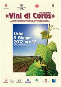 Vini di Coros: a Usini (Sassari) la quindicesima edizione della rassegna di enologia locale