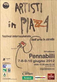 Artisti in Piazza 2012 a Pennabilli (Rimini), il paese si colora di suoni e di musica