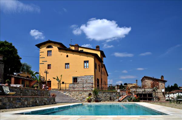 Agriturismo in collina con vista panoramica su Firenze !