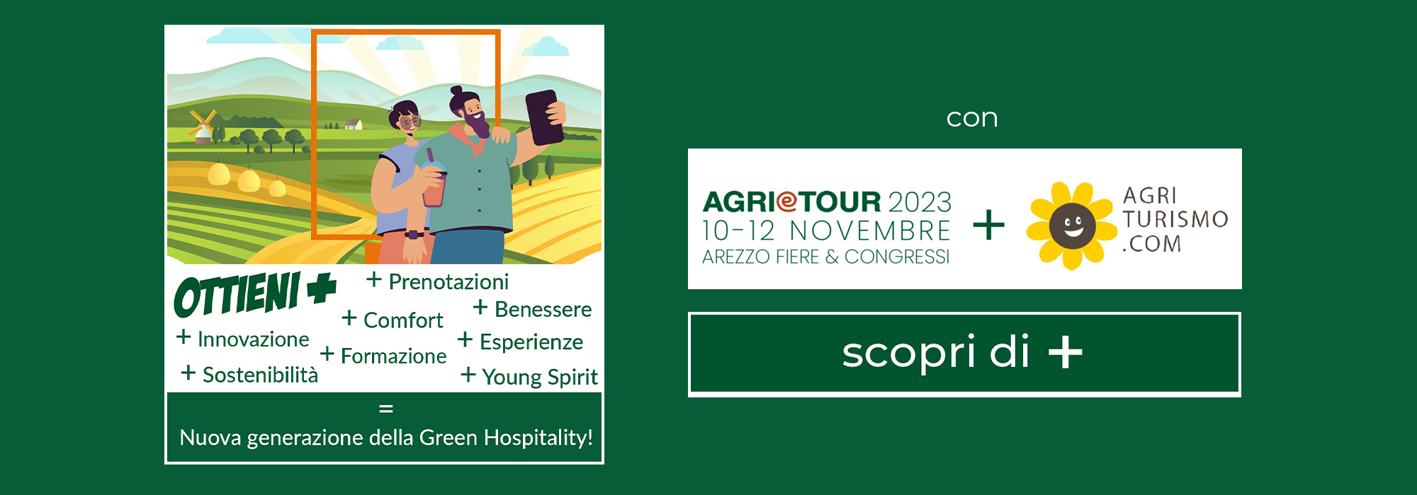 Ottieni+ Agrietour e agriturismo.com